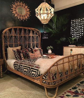 Cane Bed