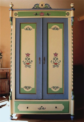 Solid Wood Wardrobe