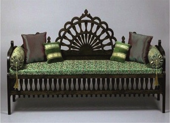 Solid Wood Sofa