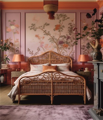 Cane Bed